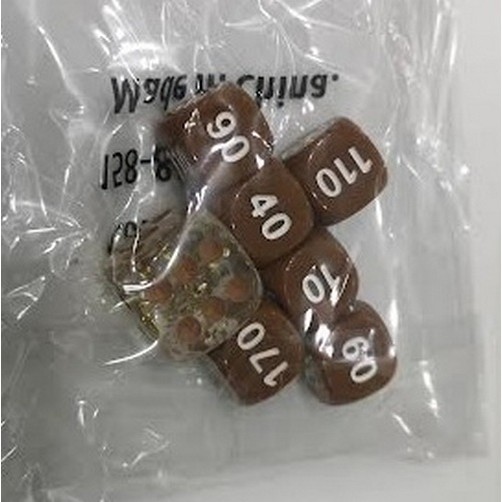 PE PE--BRST--7dice Pokemon TCG Sword & Shield Brilliant Stars 7 Dice Pokemon Dice 7 Dice PE--BRST--7