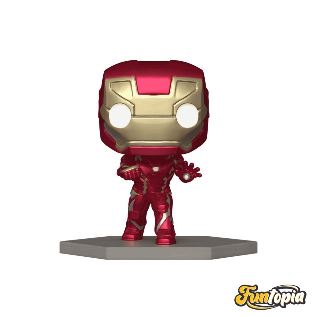 Funko POP! (70098) : Iron Man (1153)(Exclusive) POP! Marvel: Civil War
