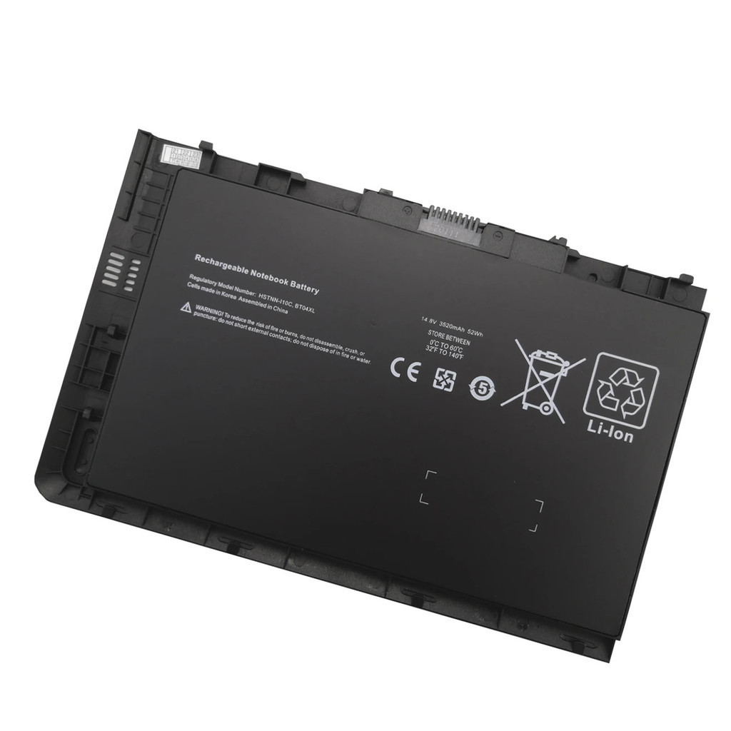 ใหม่ BT04 BT04XL แบตเตอรี่โน้ตบุ๊คสำหรับ HP EliteBook Folio 9470 9470M 9480 Series Ultrabook แล็ปท็อ