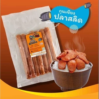 สลิดติดปาก กุนเชียงปลาสลิด กุนเชียง ปลาสลิดบางบ่อ 7 ชิ้นต่อ 1 แพ็ค เนื้อปลาเน้น ๆ ไม่คาว หอมมันทุกคำ