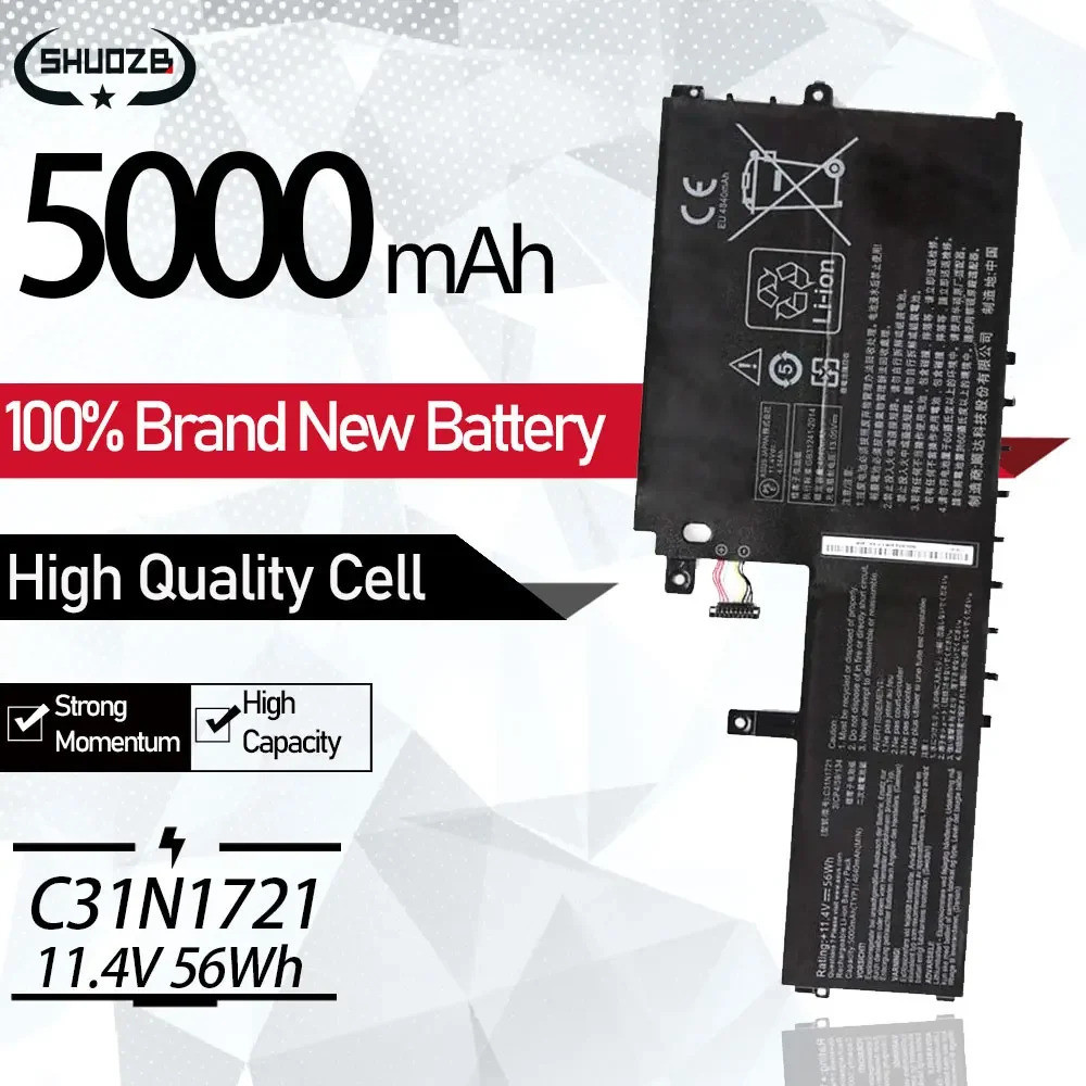 New C31N1721 0B200-0283010 Laptop Battery For Asus E406SA L406SA L406MA E406MA R420SA Series Noteboo