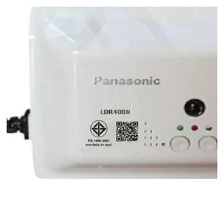 PANASONIC ไฟฉุกเฉิน LED สำรองไฟ 10 ชั่วโมง COOL WHITE รุ่น LDR400N จัดส่งโดย HomePro