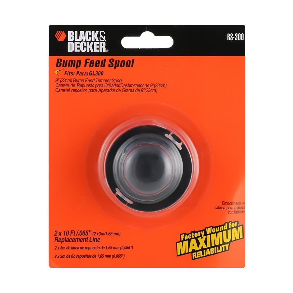 BLACK&DECKER ตลับเส้นเอ็น RS 300 2×3 ม./1.65 มม. จัดส่งโดย HomePro ราคา ถูกที่สุด ดีลบีเคเค แกลเลอรีภาพที่ 3