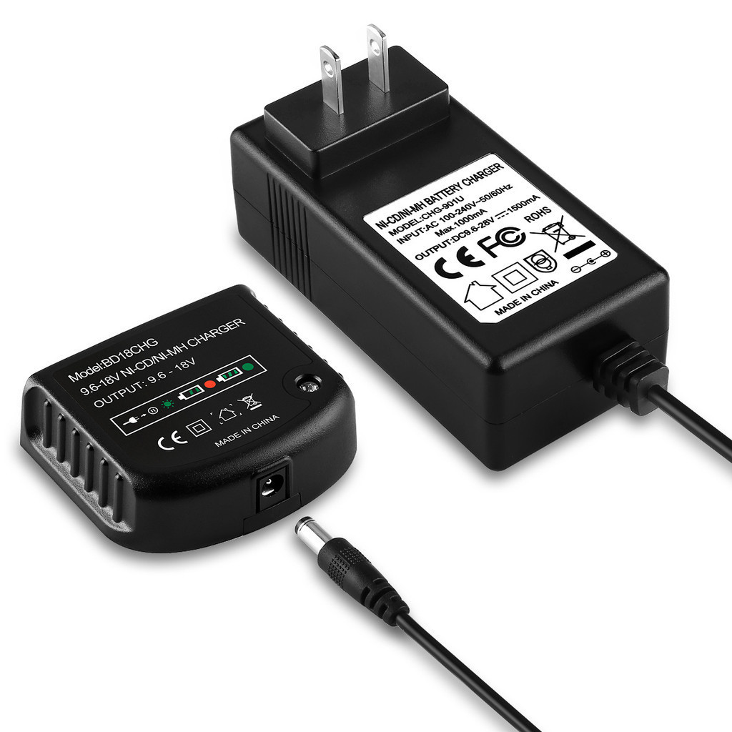ทางเลือกใหม่สำหรับ BaideBla Dec 9.6V~18V เครื่องชาร์จแบตเตอรี่ Ni-Cd Ni-MH อย่างรวดเร็ว