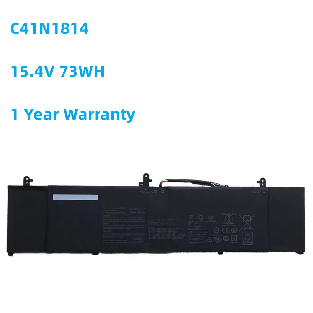 New C41N1814 0b200-0312016 15.6 volt 73WH laptop battery for ASUS ZenBook 15 ux433 UX533FD UX533FN r