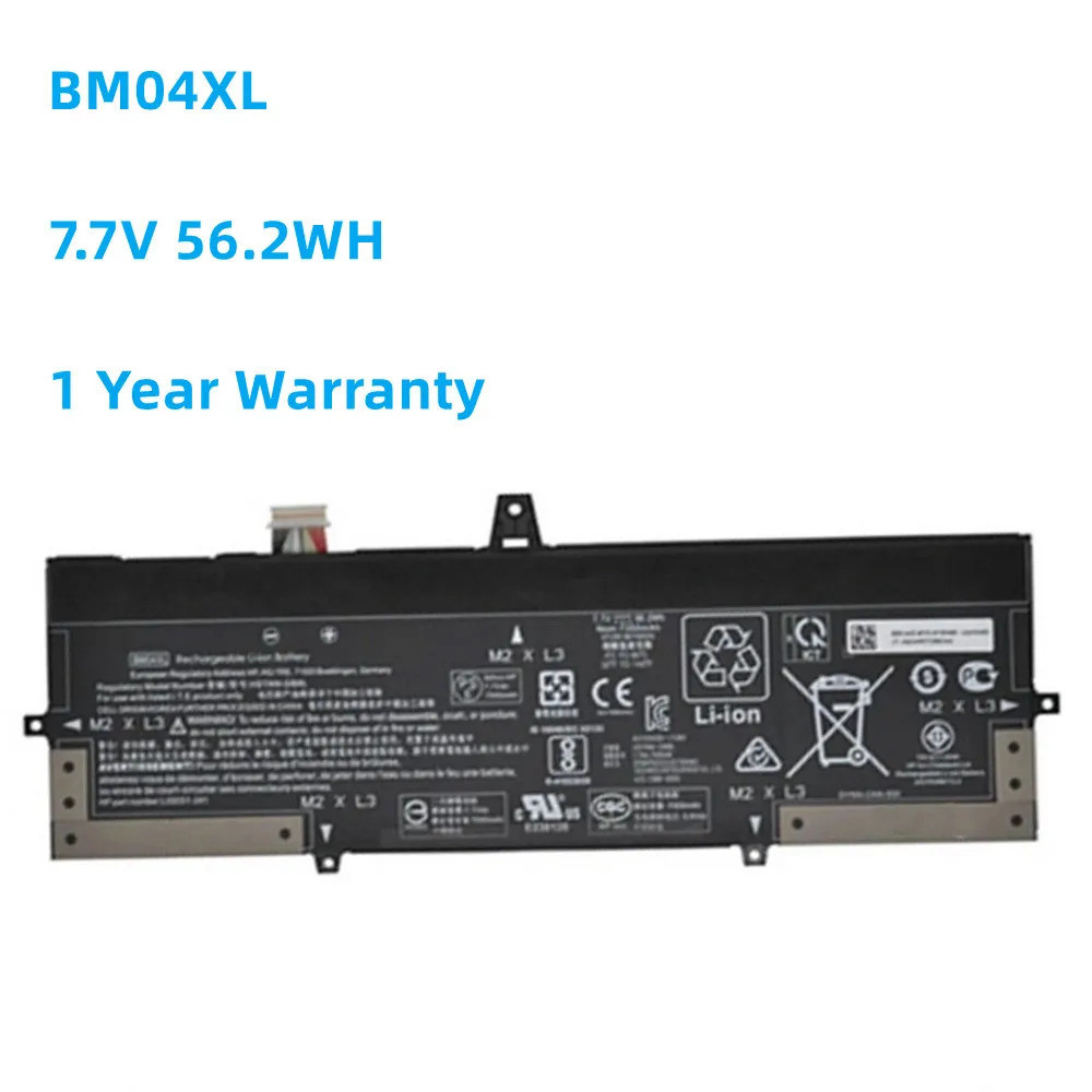 Laptop battery for EliteBook horse, BM04XL, V, 585. 2oh, X360, 7.5, G3, G4,