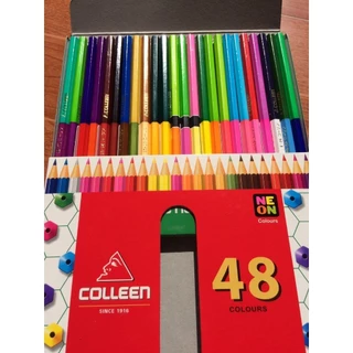 สีไม้คอลลีน (Colleen) สีไม้ สีไม้colleen ดินสอสี ดินสอสีไม้ 12/24/36/48/60สี ของแท้ 100%