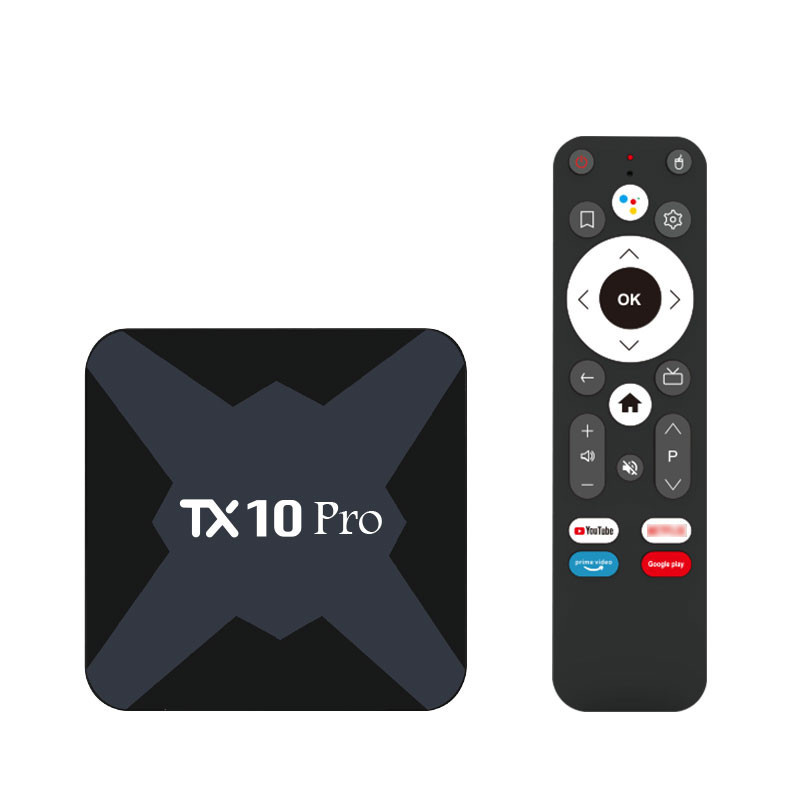 Custom 8GB ram 128GB rom Tv box Android 13 Media Player TX10 pro Smart TVBox Quad Core 5G WIFI 4K Se