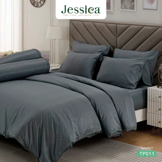 [NEW] Jessica Tencel TP011 เจสสิก้า สีพื้น ชุดเครื่องนอน ผ้าปูที่นอน ผ้าห่มนวม ให้สัมผัสที่นุ่มลื่นดุจแพรไหม