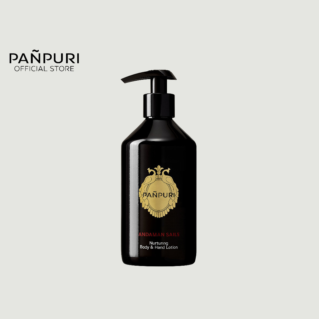 PANPURI Nurturing Body & Hand Lotion 330 ml ปัญญ์ปุริ โลชั่นบำรุงผิวกายและผิวมือเนื้อละเอียด ครีมบำร