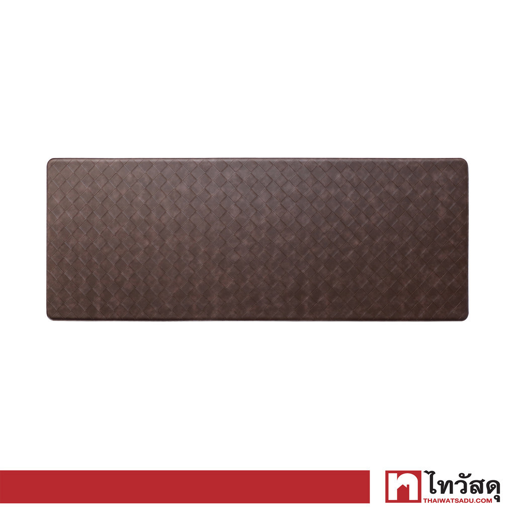 KASSA HOME พรมห้องครัว Emboss รุ่น ZRM-1101-L ขนาด 120 x 45 ซม. สีน้ำตาล