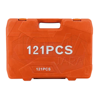 InnTech King Tools ชุดเครื่องมือ ประแจ ชุดบล็อก 121 ชิ้น ขนาด 1/4 นิ้ว 3/8 นิ้ว 1/2 นิ้ว ชุดประแจ รุ่นDKT-121PCS