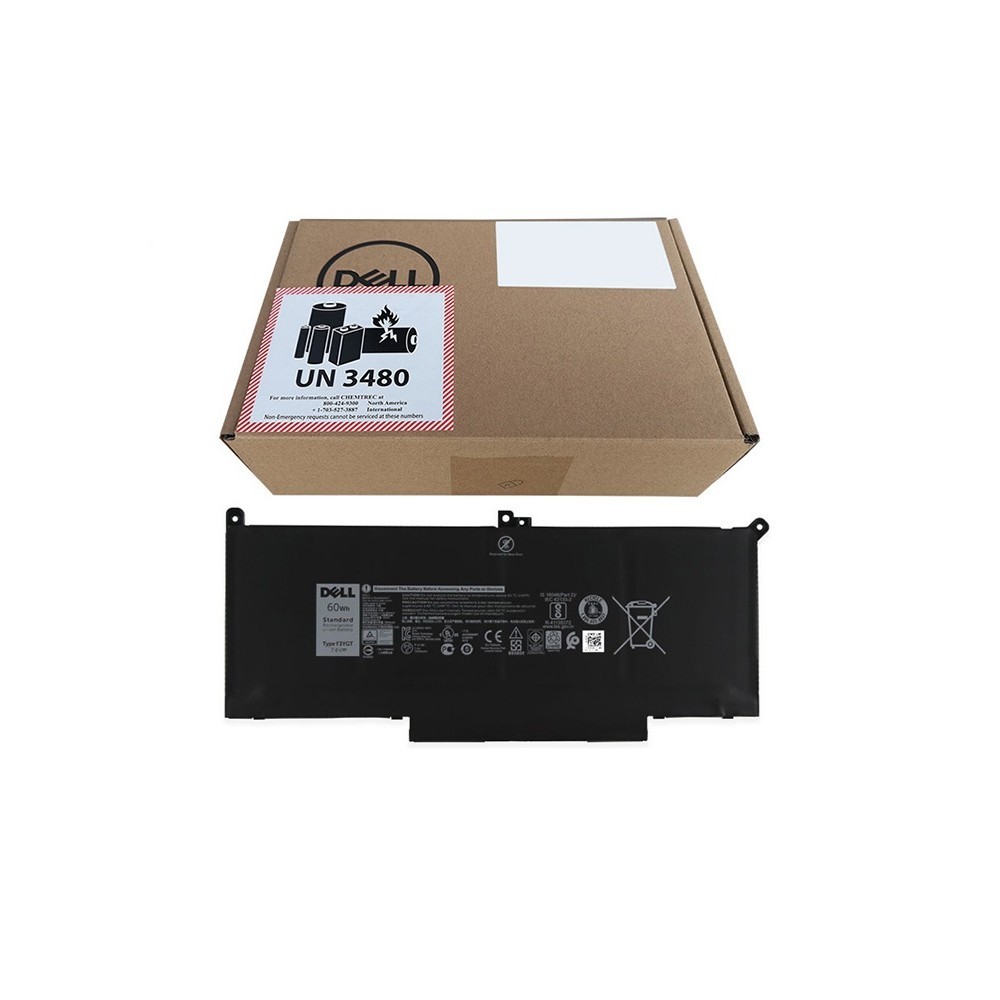 ★ใหม่เข้ากันได้ DJ1J0 F3YGT Laptop Battery For DELL Latitude 12 7000 7280 7380 7480 Tablet PC PG74G 