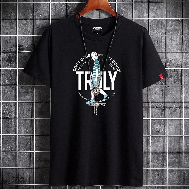 【COD】Anime T-shirt Streetwear T Shirt for Men 2022 Harajuku Alternative Gothic Clothes Summer Punk G