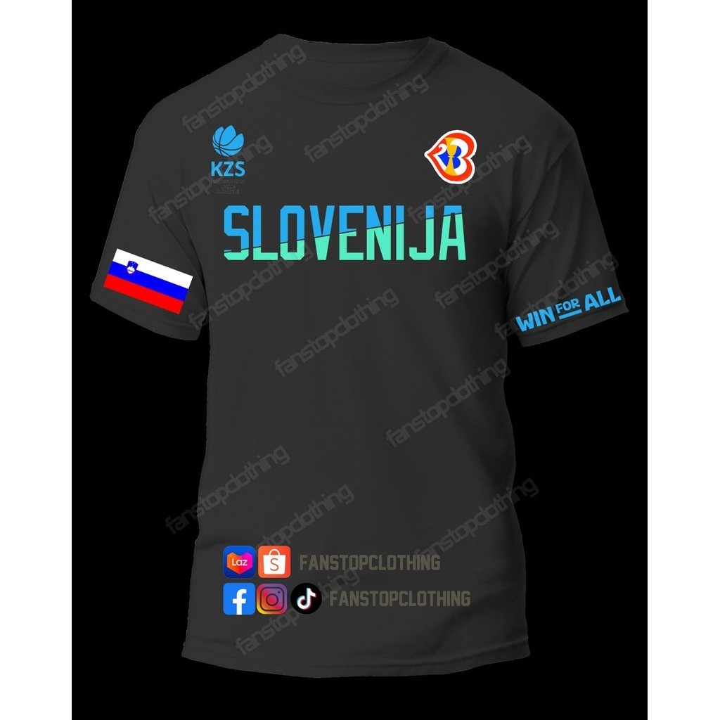 【COD】Slovenia FIBA Basketball Team Basic Tshirt