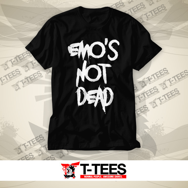 【COD】Emo T-Shirt - Emo's Not Dead Fan Shirt
