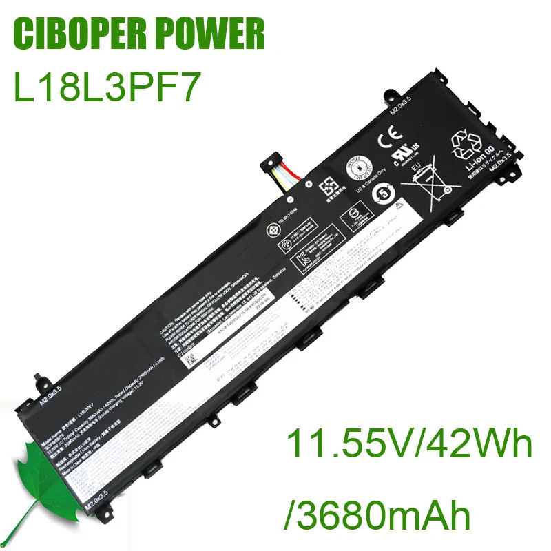 CP ของแท้แบตเตอรี่ L18L3PF7 11.55V/42Wh/3680MAh L18M3PFB L18C3PF8สำหรับ S340-13IML 5B10W67201 5B10U9