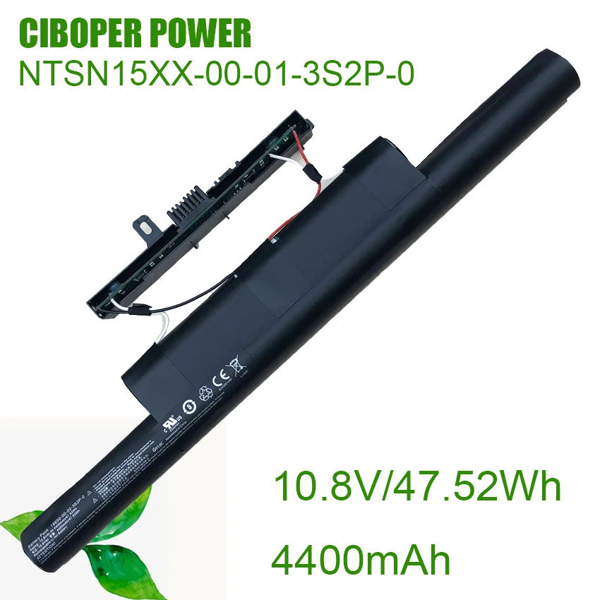 CP แบตเตอรี่แล็ปท็อป NTSN15XX-00-01-3S2P-0 10.8V/47.52Wh/4400MAh สำหรับ MECHREVO MR T6-S T6S-LE03 X6