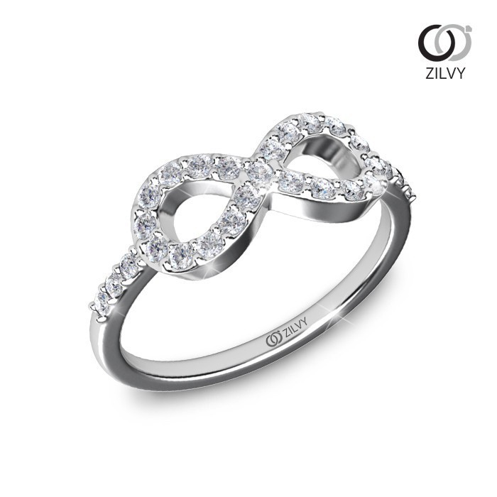 Zilvy - แหวนหญิงเพชรน้ำร้อย 0.27 กะรัต (GR1028)