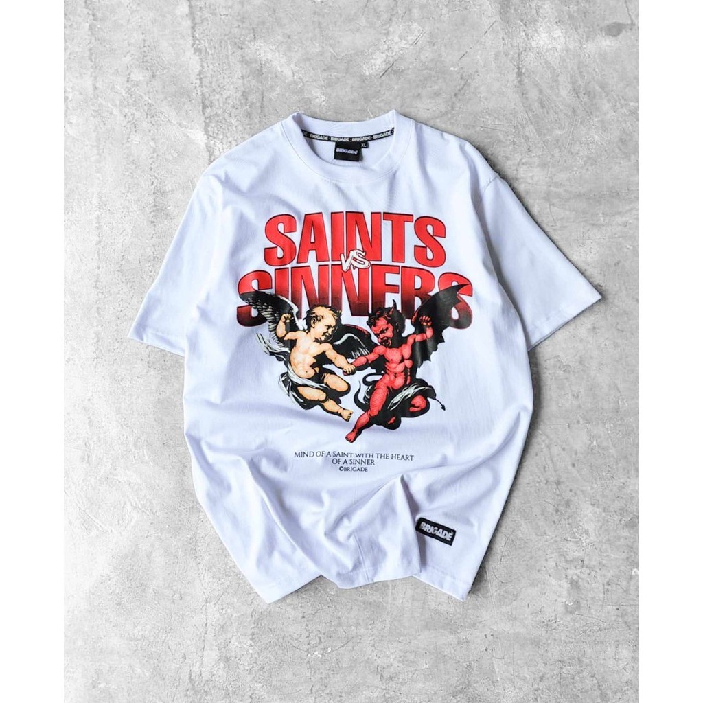 【COD】BRIGADE CLOTHING - SAINTS & SINNERS (WHITE)