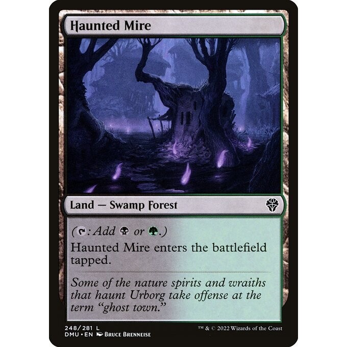 [Dominaria United] - [DMU] - (C) -[Haunted Mire] -  [2022]