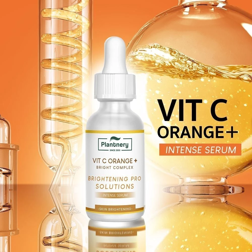[ซื้อคู่ ถูกกว่า] Plantnery Vit C Orange & Lemon Bright Complex Intense Serum 30 ml เซรั่มวิตามินซีเข้มข้น thumbnail 3