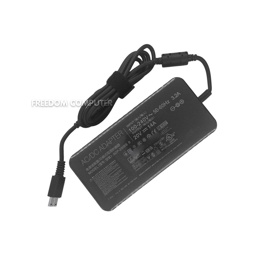 สายชาร์จโน๊ตบุ๊ค ASUS 20V/14A(USB) แท้ ADAPTER NOTEBOOK