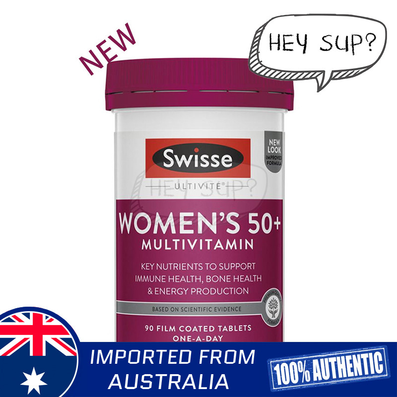 Swisse Ultivite Women's 50+ Multivitamin 90 Tablets