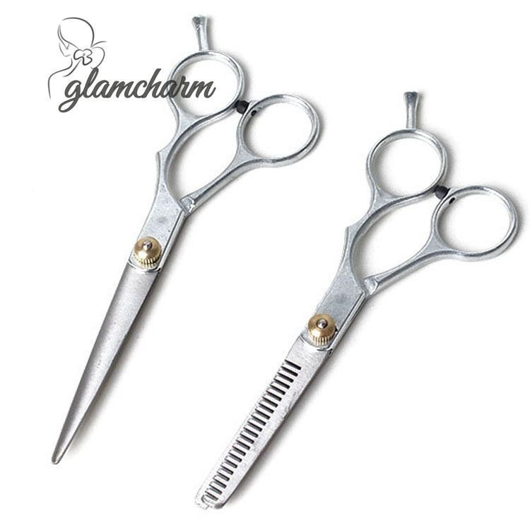 glamcharmSplit กรรไกรฟันกรรไกรแบน hairdressing bangs กรรไกรบาง