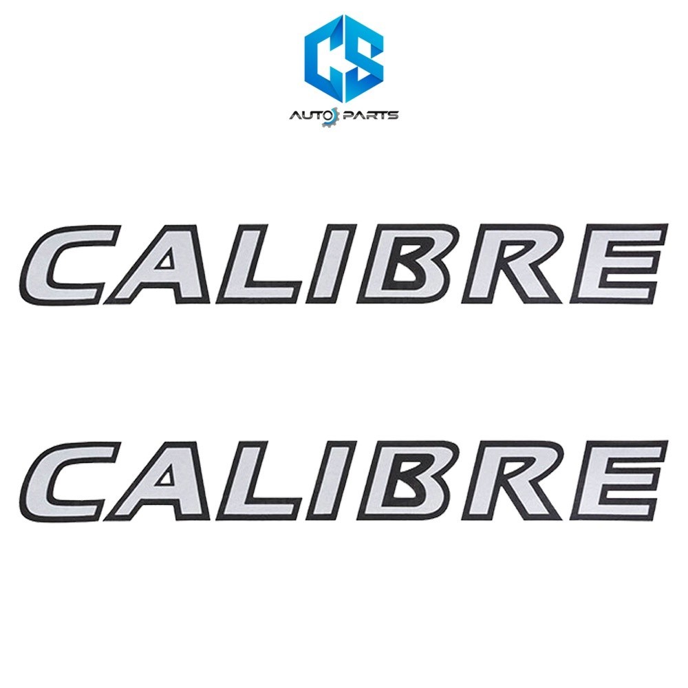 สติ๊กเกอร์ CALIBRE - NISSAN NAVARA,NP300 (ติดข้างท้ายกระบะ)