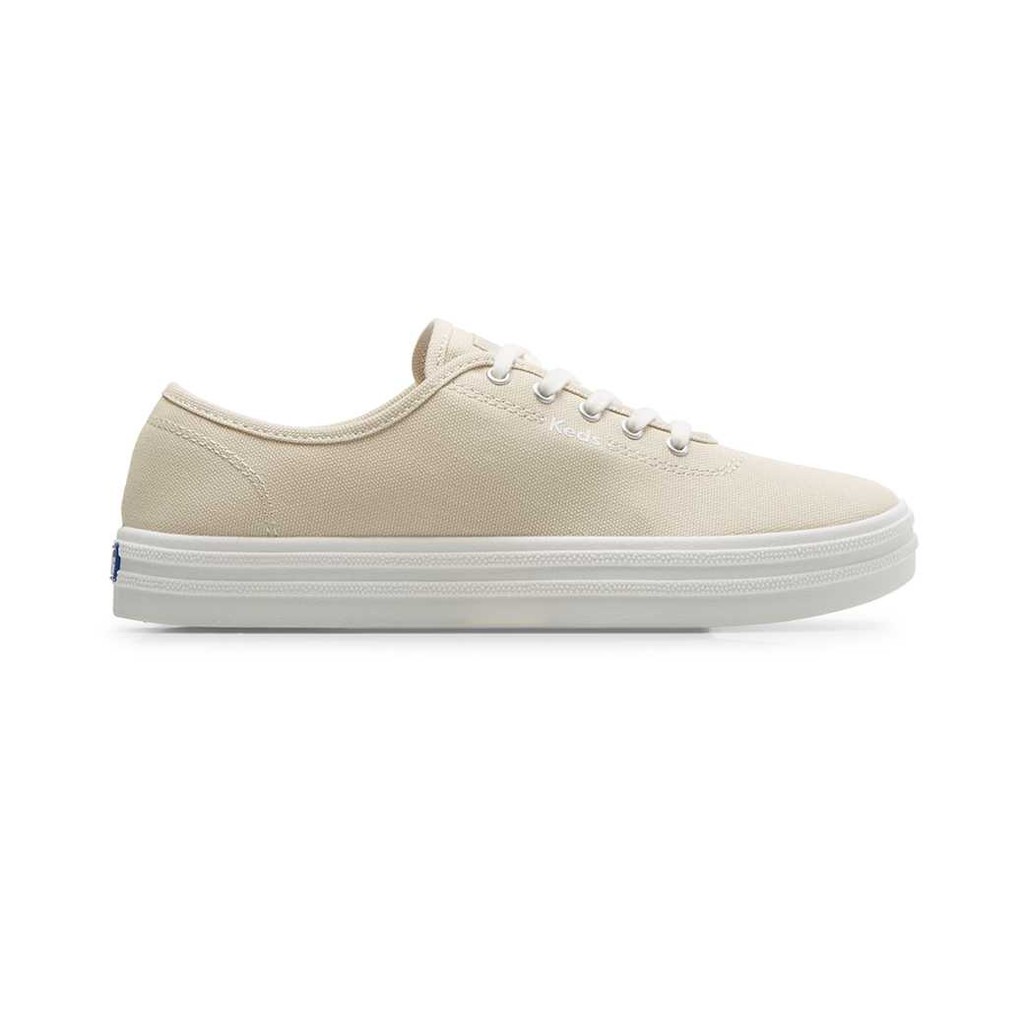 Keds รุ่น Breezie Canvas รองเท้าผ้าใบ ผู้หญิง สี OATMEAL - WF67131