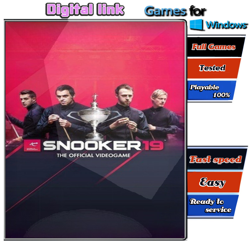 Snooker 19 เกม PC Game คอมพิวเตอร์ USB เสียบเล่นได้เลย