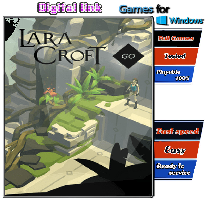 Lara Croft GO เกม PC Game คอมพิวเตอร์ USB เสียบเล่นได้เลย