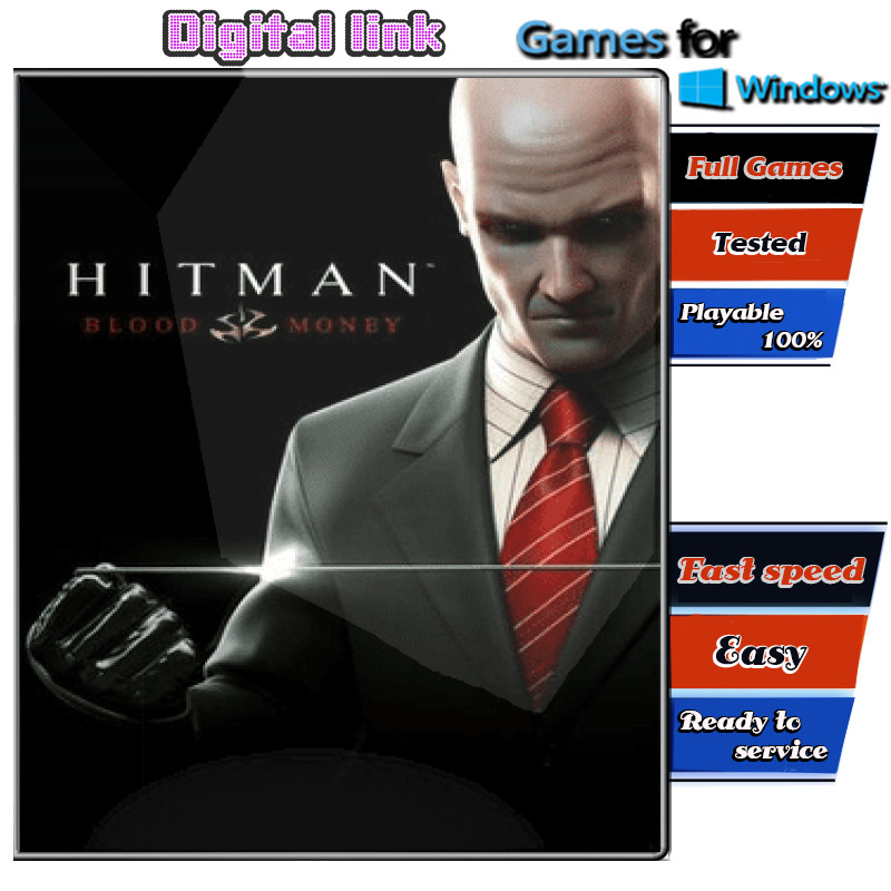 Hitman Blood Money เกม PC Game คอมพิวเตอร์ USB เสียบเล่นได้เลย