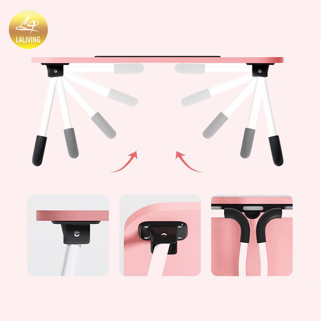 [อัพเกรดบรรจุภัณฑ์ฟรี] โต๊ะพับ ใช้สำหรับวางโน๊ตบุ๊ค หรือเขียนหนังสือ สำหรับเด็ก นักเรียน นักศึกษา ขนาดเล็ก รูปที่ 5