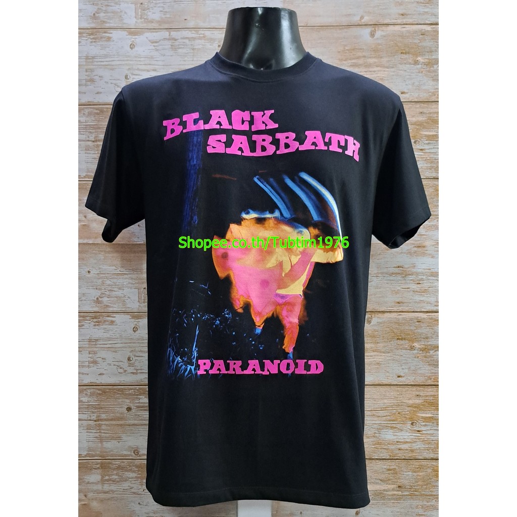 เสื้อวง BLACK SABBATH งานวงดนตรีต่างประเทศ วินเทจ แบล็กแซ็บบาธ BSB1934