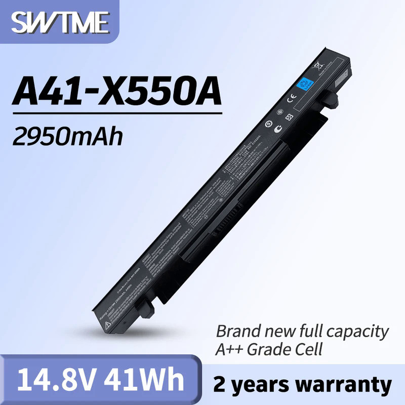แบตเตอรี่สำหรับ Asus A41-X550A A41-X550 R510C X550C X550L K550L X550CA X552E X550V R510 P550C X550EA