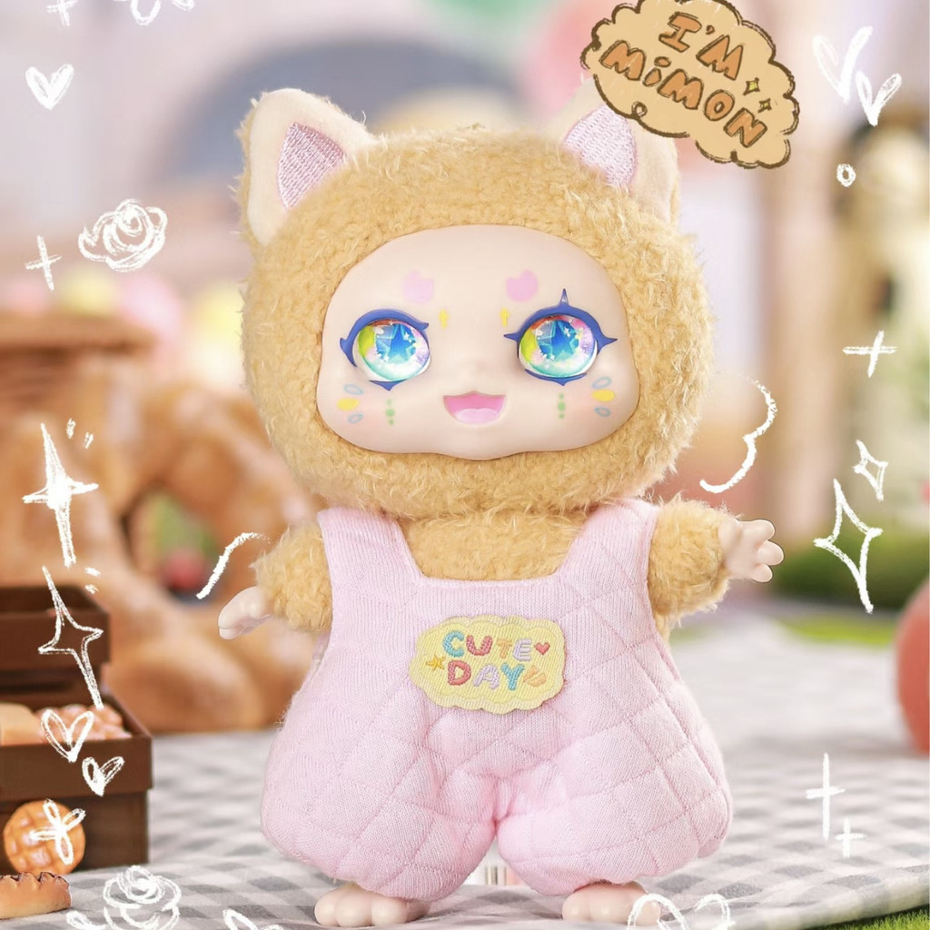 พร้อมส่ง🌠🧸กล่องสุ่ม Kimmon v6 I'm Mimon คิมม่อน ไอแอมมิมอน🧸ตุ๊กตาขนนุ่มนิ่มน่าร๊าก🎁1 จุ่ม🌟ลุ้นซีเครท🪽
