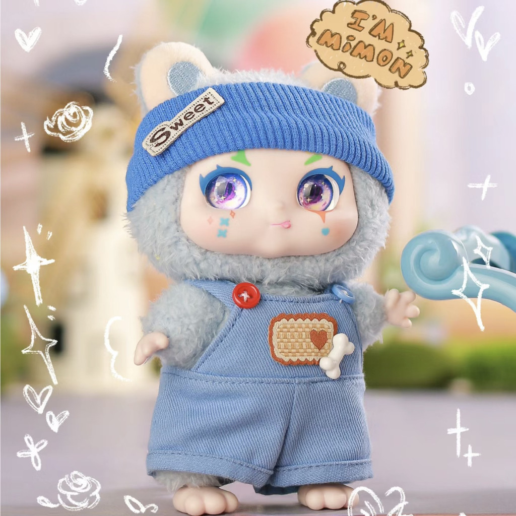พร้อมส่ง🌠🧸กล่องสุ่ม Kimmon v6 I'm Mimon คิมม่อน ไอแอมมิมอน🧸ตุ๊กตาขนนุ่มนิ่มน่าร๊าก🎁1 จุ่ม🌟ลุ้นซีเครท🪽