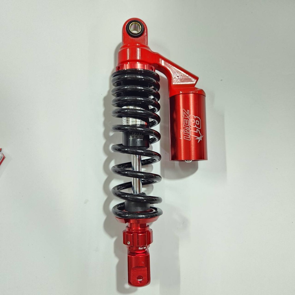 โช๊คหลัง ZERN81 ดำกระปุกแดง 300 มิล งานCNC มีโอ / คลิ๊ก / ฟีโน่ / สกู้ปปี้ / ไอค่อน แก๊สกึ่งน้ำมันปรับรีบาวน์หลอก นิ่มมา - รูปที่ 2