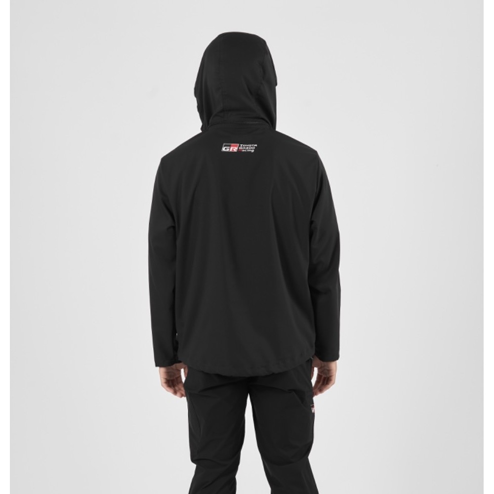 TOYOTA เสื้อแจ็คเก็ต GR โลโก้ ขาว-ดำ (GR JACKET) — صورة 3