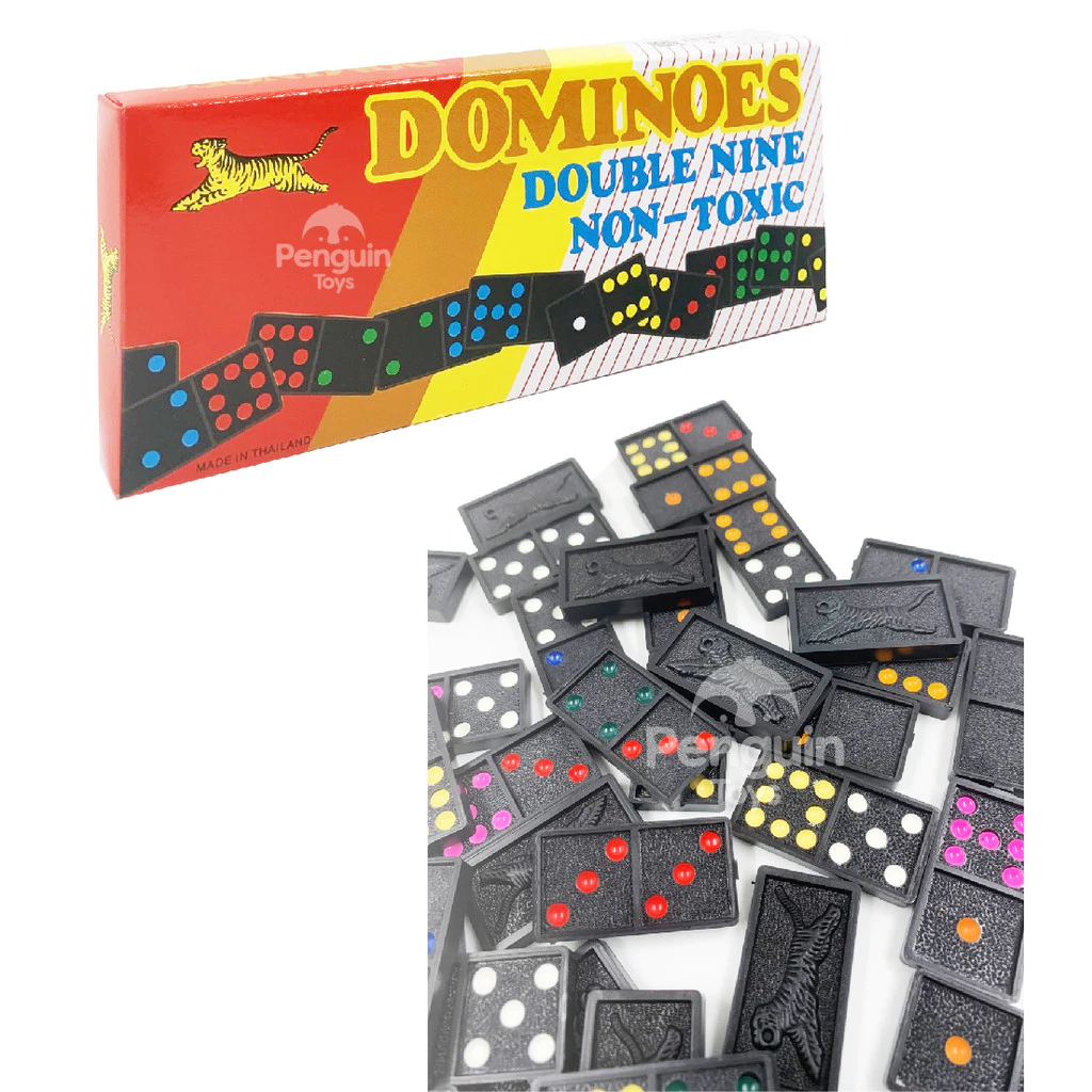 โดมิโน่ ตัวต่อโดมิโน่ ตราเสือของแท้ เกมส์โดมิโน่ มีให้เลือก 3 ขนาด DOMINO วัสดุปลอดภัย มี มอก. thumbnail 5