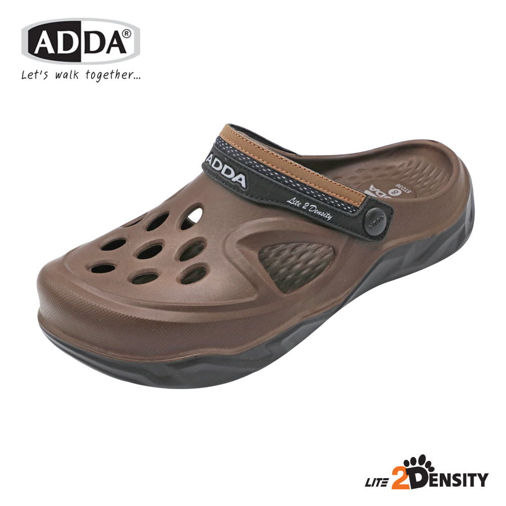 ADDA 2density รองเท้าแตะ รองเท้าลำลอง สำหรับผู้ชาย แบบสวมหัวโต  รุ่น  5TD36M1 (ไซส์7-11)