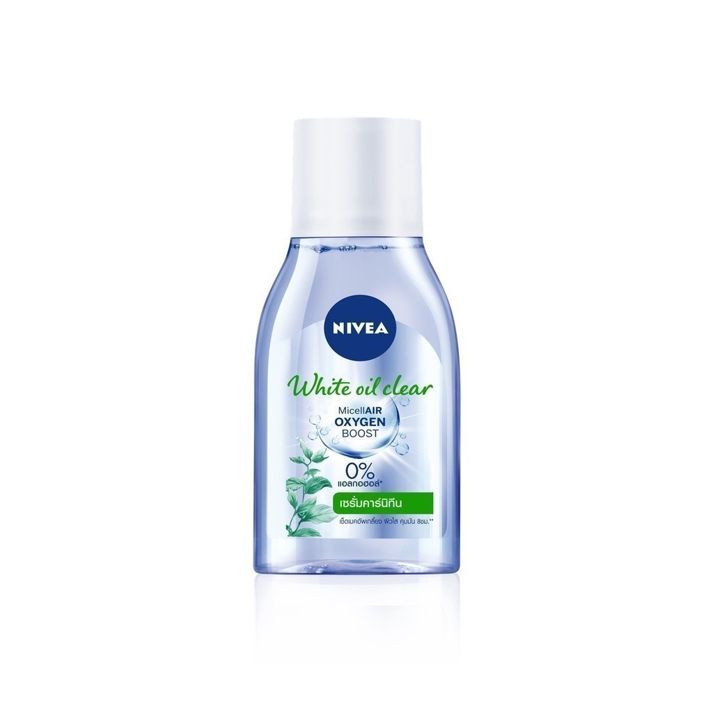 Nivea White Oil Control Make Up Clear Micellar Water 125ML นีเวีย ไวท์ ออยล์ เคลียร์ ไมเซล่า วอเตอร์ 125มล.