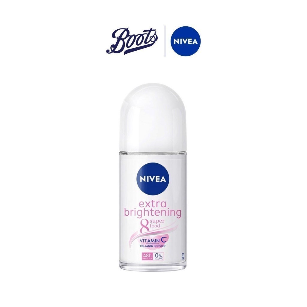 Nivea นีเวีย ดีโอ โรลออน เอ็กตร้าไบรท์เทนนิ่ง 50 มล