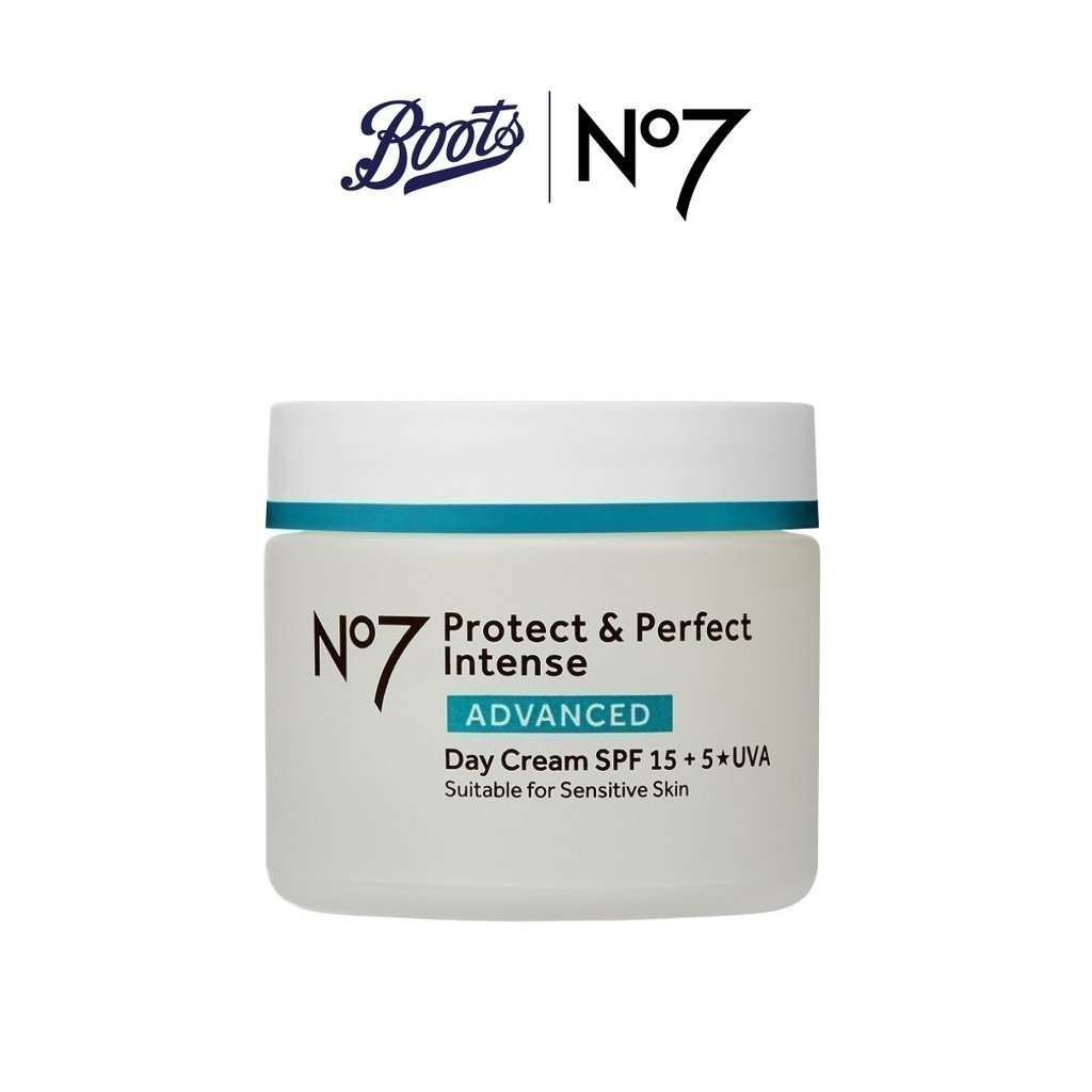 No7 Protect & Perfect Intense Advanced Day Cream Spf 15 Size 50 ML นัมเบอร์เซเว่น โพรเท็ค แอนด์ เพอร