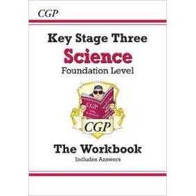 KS3 Science Workbook - Foundation (includes answers) (Cgp Ks3 Workbooks) [Paperback]