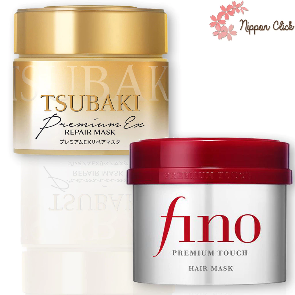 Shiseido ชิเซโด้ Fino / Tsubaki ซึบากิ Premium Hair mask กระปุก รีฟิล