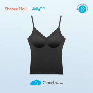 Jollynn Cloud Bra Top เสื้อสายเดี่ยว เสริมบรา Free Size บราท็อป ความยืดหยุ่น โจลีน