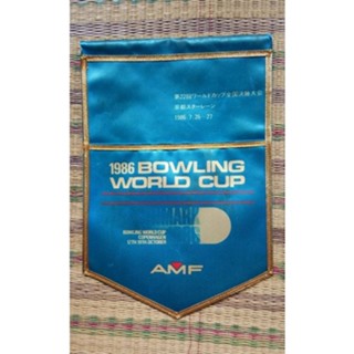 ธงที่ระลึกการแข่งขัน 1986 Bowling World Cup